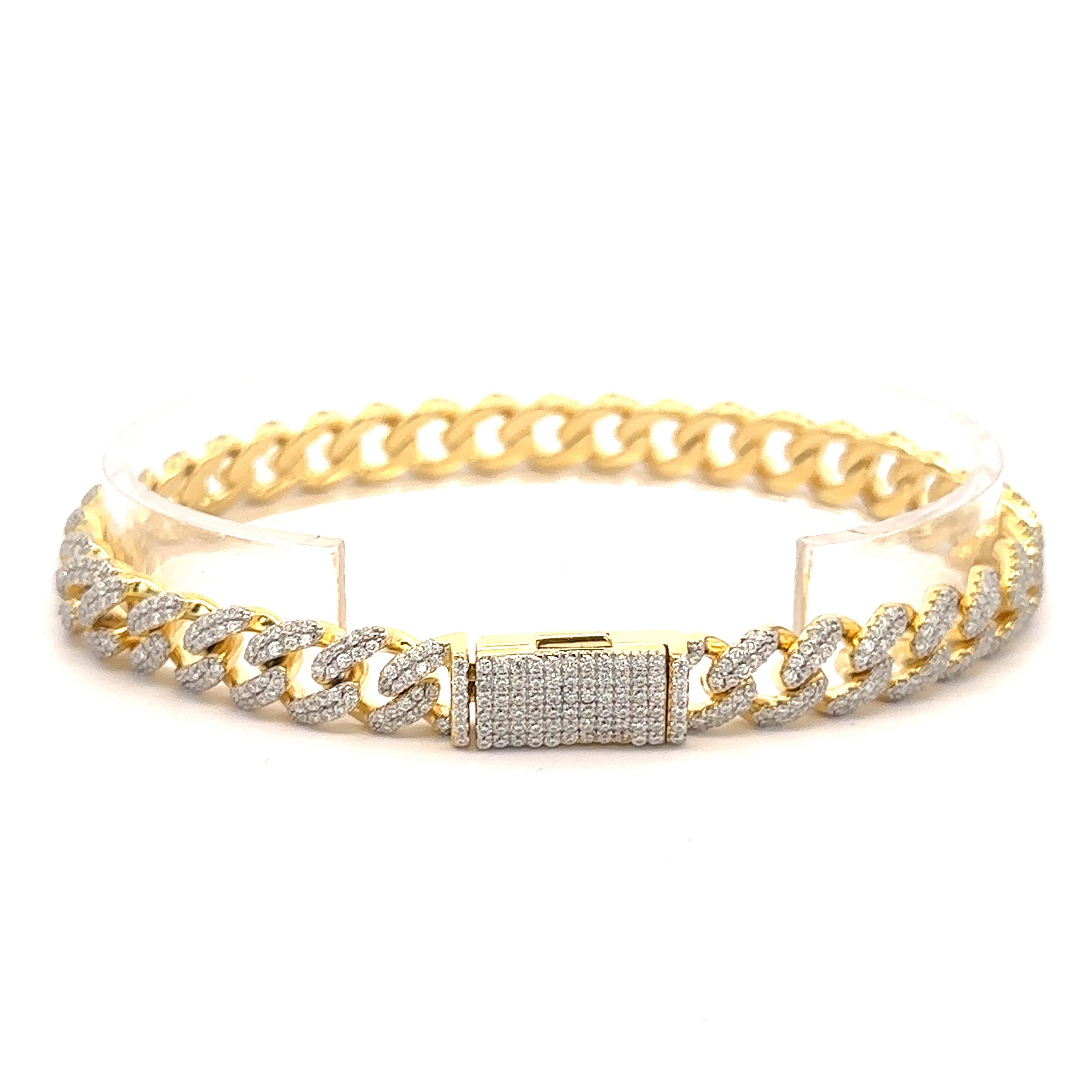BIBELOT 6MM 925 Silver Cuban Bracelet | 9221722