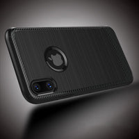 Brushed Surface Protective iPhone X Case