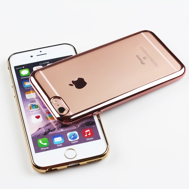 Ultra Thin Platted Edge iPhone Case