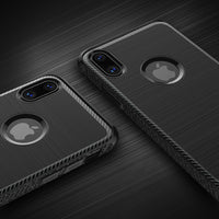 Brushed Surface Protective iPhone X Case