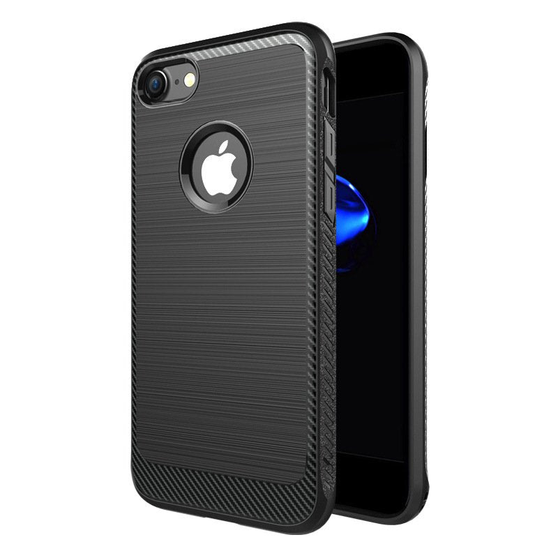 Brushed Surface Protective iPhone X Case