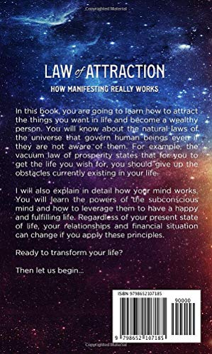 Law of Attraction: How Manifesting Really Works: Attract Health, Wealth And Success With Your Subconscious Mind