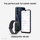 Samsung Galaxy A16 5G A Series Cell Phone, Unlocked Android Smartphone, Large AMOLED Display, Durable Design, Super Fast Charging, Expandable Storage, US Version, 2025, Blue Black