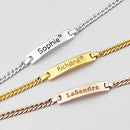 Baby Name Bracelet, Toddler Bracelet, Baby Shower Gift, Children's ID