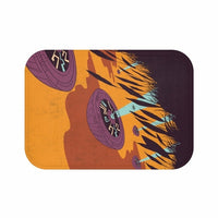 UFO Beaming Light Down Bath Mat Home Accents