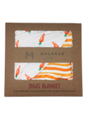 ORGANIC SNUG BLANKET - CARROTS