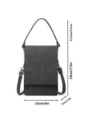 Women Small Crossbody Purse Cell Phone Pouch MT2078-3 BK