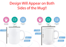 daddy is my valentine 64#- valentines day-Mug / Coffee Cup