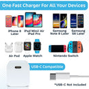 USB C 20W Mini Fast Wall Charger for iPhone & Android phones