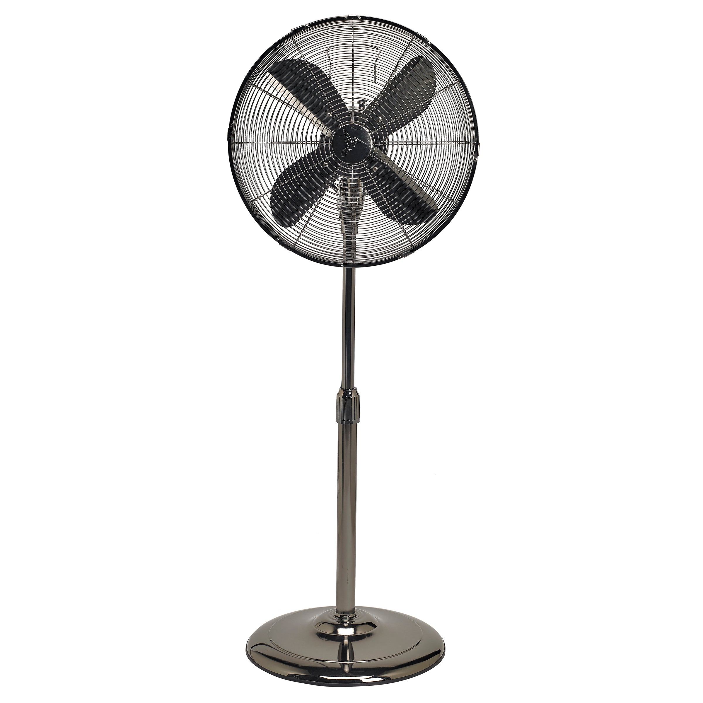 Floor Fan - Adjustable Height - Pearl Black