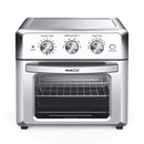 Stainless steel 1500W Air fryer toaster oven with 4 blades