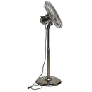 Floor Fan - Adjustable Height - Pearl Black