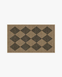 goop Salerno Soft Black Re-Jute Rug