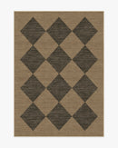 goop Salerno Soft Black Re-Jute Rug